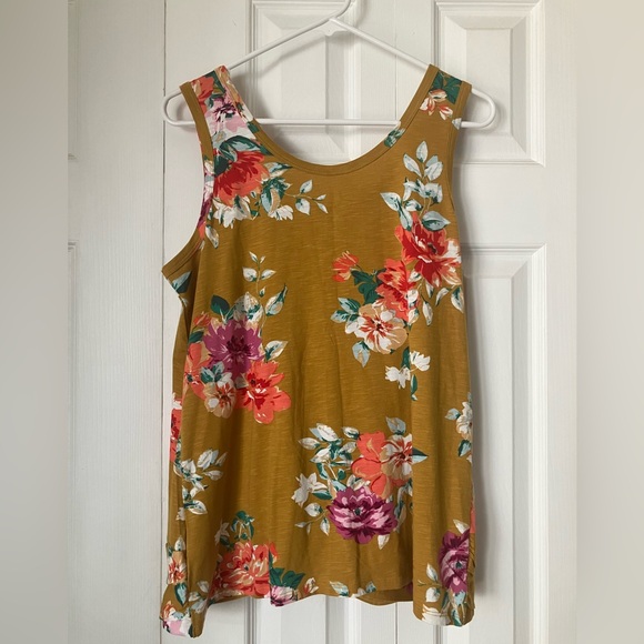 Maurices Yellow Wrap Tank Top Sleeveless - Picture 4 of 4